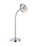 Lampe a poser LED chrome 43x24xcm