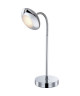 Lampe a poser LED chrome 43,5x11x23cm