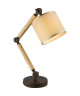 Lampe a poser en Métal 76x15x39 cm Bronze