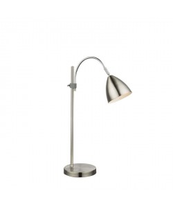 GLOBO LIGHTING Lampe a poser avec interrupteur  L 40 x l 18 x H 73 cm  Nickel Mat