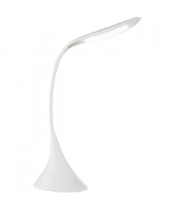 GLOBO LIGHTING Lampe a poser  Plastique  33 5x41 5 cm  Blanc et satiné