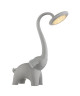 Lampe a poser LED en Plastique 39x16x33 cm Gris