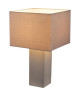 Lampe a poser 43x25x25cm Gris