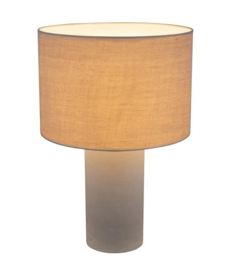 Lampe a poser 47,5x32x32cm Gris