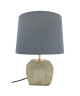 Lampe béton  abatjour E27 60W 45 cm gris