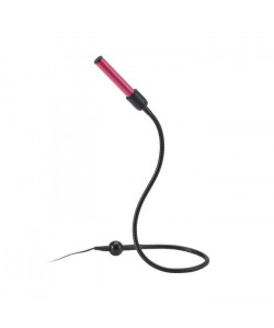 MATHIAS Lampe SNAKE  Laqué fushia  H 25 cm