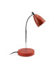 Lampe Chad GU10 9 W diametre 13 cm hauteur 36 cm rouge