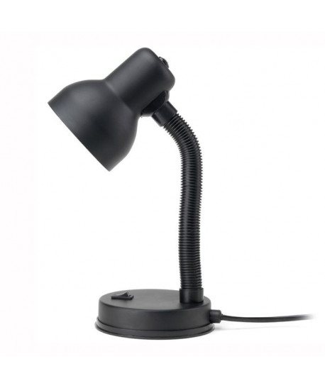 Lampe de bureau RECKY métal laqué noire