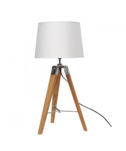 Lampe a poser E27 40 W ř30 cm Blanc