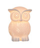 SEMA Lampe Porcelaine Hibou