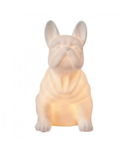 SEMA Lampe Porcelaine Bouledogue