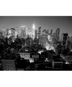 Affiche papier   Chrysler Building Manhattan Night   Setboun    30x40 cm