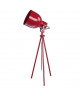 CARLSON 9 Lampe a poser acier 40x40x45 cm  Rouge