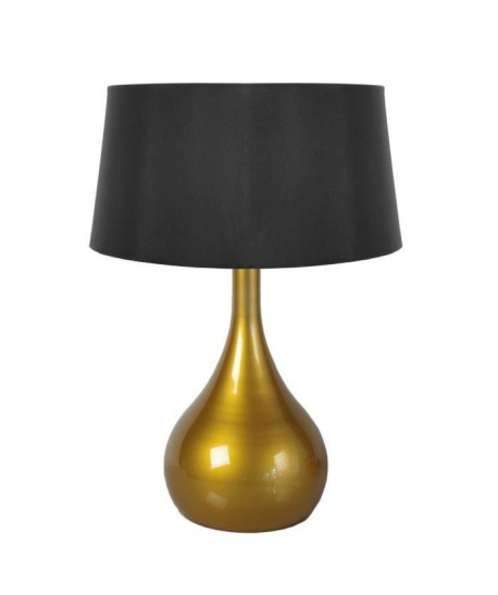 TREVISO Lampe a poser pied acier  45x45x66cm  Or