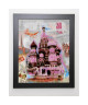 JULES Image encadrée Moscow Vintage  47x57 cm  Multicolore