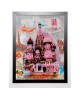 JULES Image encadrée Moscow Vintage 67x87 cm Multicolore