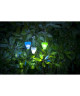 GALIX Lampion solaire  Plastique bleu