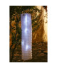 SOLARLINE Lampion tube solaire H90cm  Blanc