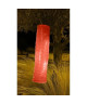 SOLARLINE Lampion tube solaire H90cm  Rouge
