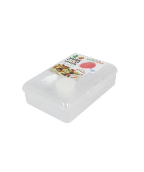 Lunchbox 15,5x21x7,2 cm  Blanc  Plastique