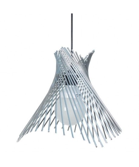 MIKADÔ Lustre  suspensions, fil métal en cône, diametre 35 cm, aluminium