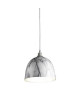 Lustre  suspension effet marbre 30x135 cm E27 40 W