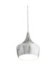 Lustre  suspension  effet marbre 19x135 cm E27 40 W