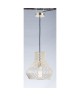 Lustre  suspension cage métal E27 60W diametre 29 cm x hauteur 27,7 cm doré