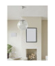 AMP Lustre  Suspension LED  en verre style Contemporain  Hauteur plafond 120 cm