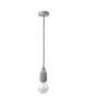 Lustre  H 117 x Ř 6,3 cm  Gris