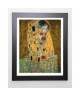 KLIMT Image encadrée Der Kuss  47x57 cm  Jaune