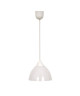 Lustre PVC  Ř 26,5 cm  Blanc