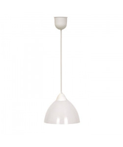 Lustre PVC  Ř 26,5 cm  Blanc