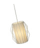 Lustre  suspension Rodric diametre 25 cm E27 60W blanc