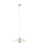 Lustre  suspension Akola diametre 46 cm E27 60W blanc