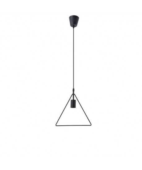 TRIANGULAR Suspension métal L 30 x H28 cm Noir