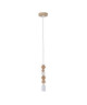 HAIKU Suspension D 10 x H80 cm Bois naturel