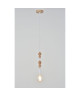 HAIKU Suspension D 10 x H80 cm Bois naturel