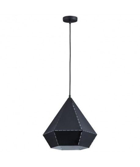 Suspension en métal  H 149 Ř 35 cm  Noir