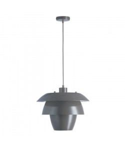 Suspension en métal  H 150 Ř 38 cm  Gris