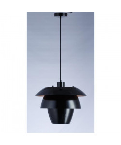 Suspension en métal  H 150 Ř 38 cm  Noir