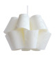 KATLIN Suspension en PVC  L 40 x P 40 x H 26 cm  Blanc imprimé