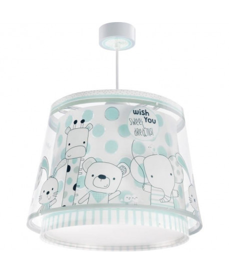 Lustre suspension chambre enfant Friends  Blanc