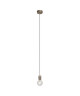 BRILLIANT Suspension fil Coppra  Laiton antique brillant