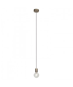 BRILLIANT Suspension fil Coppra  Laiton antique brillant