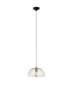 BRILLIANT Suspension filaire Feodora  Noir