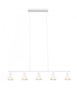 AZTEKAS Suspension 5L métal  155x101,5x11cm  Blanc / doré