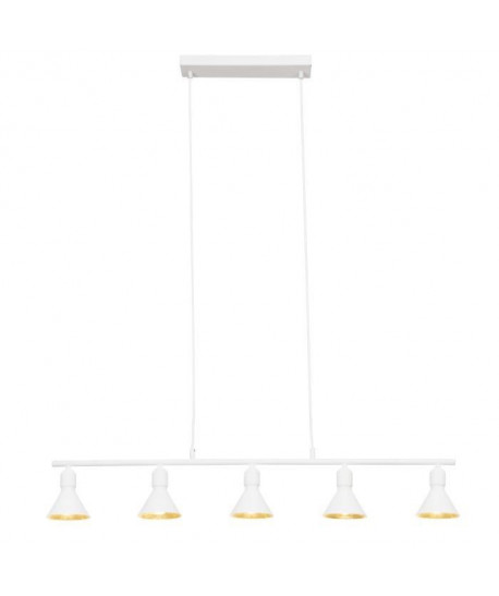 AZTEKAS Suspension 5L métal  155x101,5x11cm  Blanc / doré