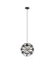 MAOI  Suspension Métal Noir Ř32cm