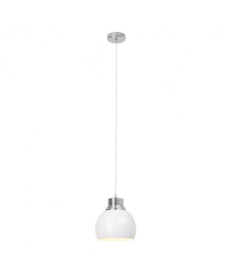 INA Lustre  suspension 1 lumiere coloris blanc